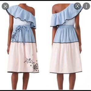 Hemant and Nandita Gingham Dress